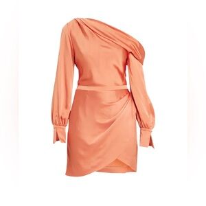 SIMKHAI Coral Cameron Classic Woven Dress (Size 4, NWT, Sold Out Online)
